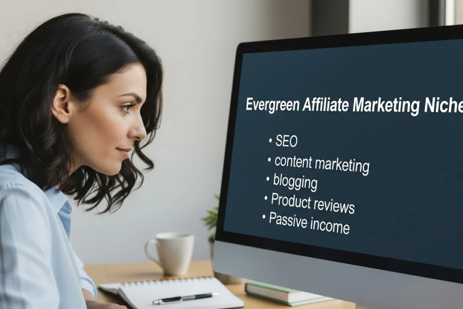Evergreen Affiliate Marketing Niches featured image