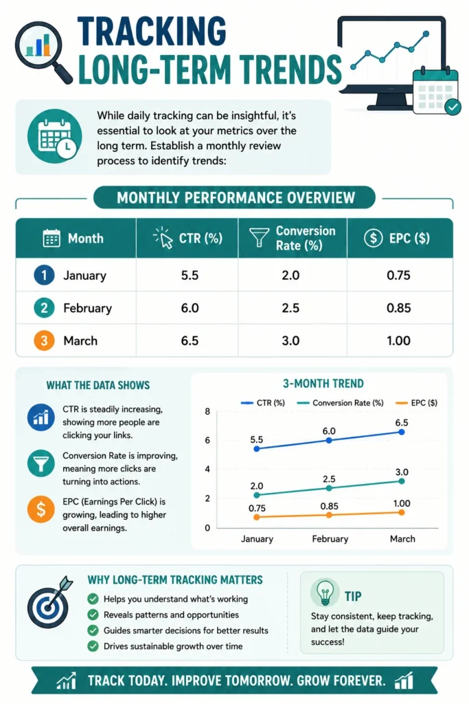 infographic of Tracking Long-Term Trends