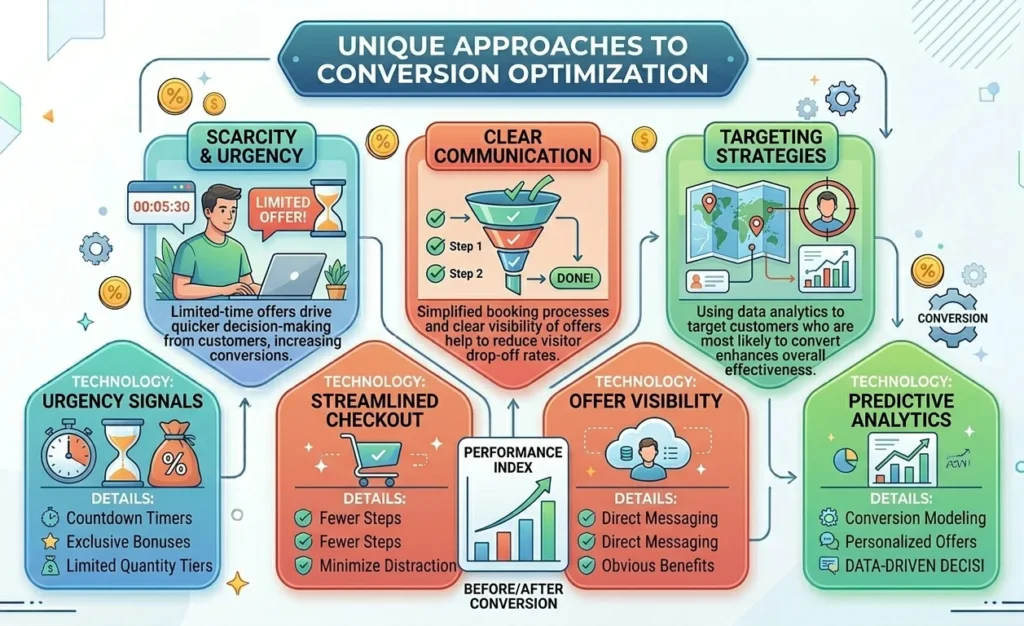 infographic of Unique Approaches