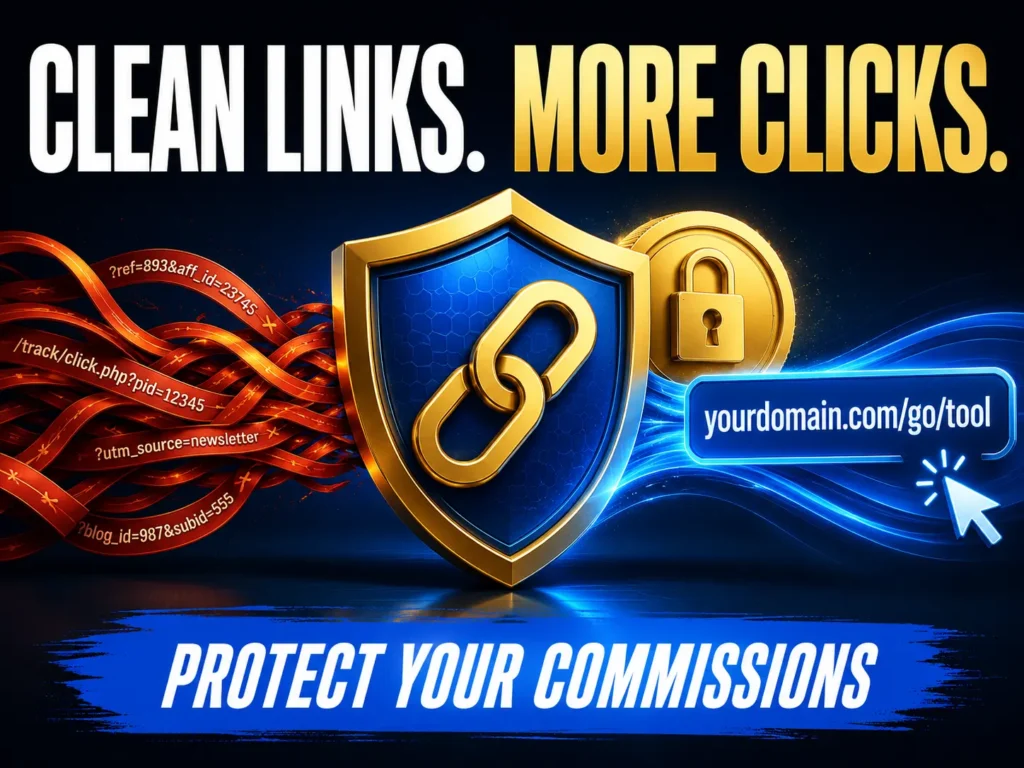 Affiliate link cloaking and branded redirects
